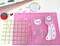 39 Pieces Rotary Cutter Set Pink - Quilting Kit incl. 45mm Fabric Cutter with 5 Extra Blades, A4 Cutting Mat, Craft Knife Set, Quilting Ruler and Sewing Clips, Ideal for Crafting, Sewing, Patchworking